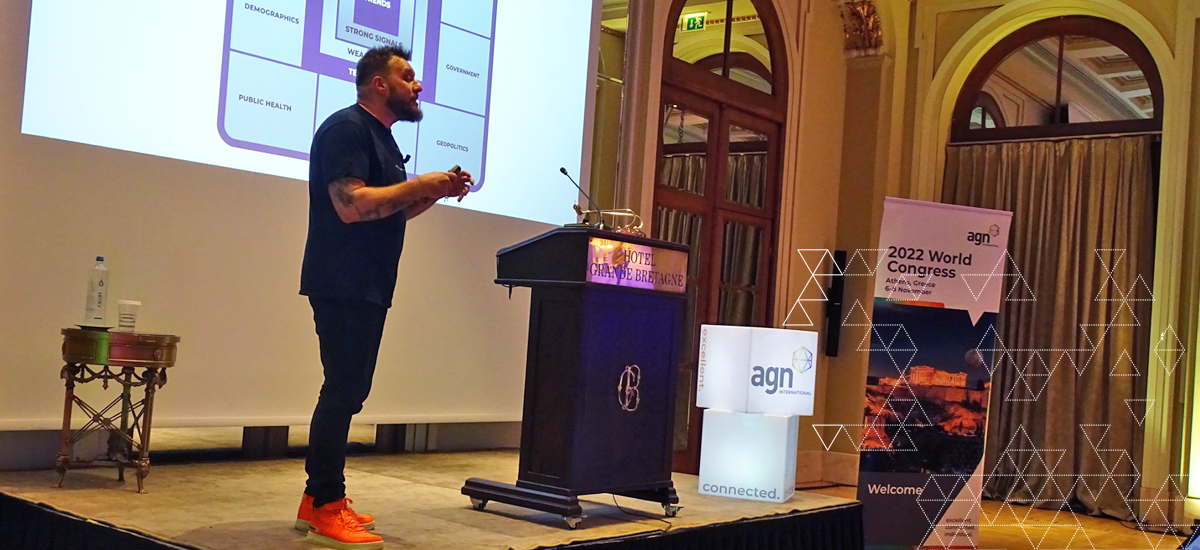 Futurist Dimitri Dimitriadis - AGN World Congress 2023, Athens, Greece